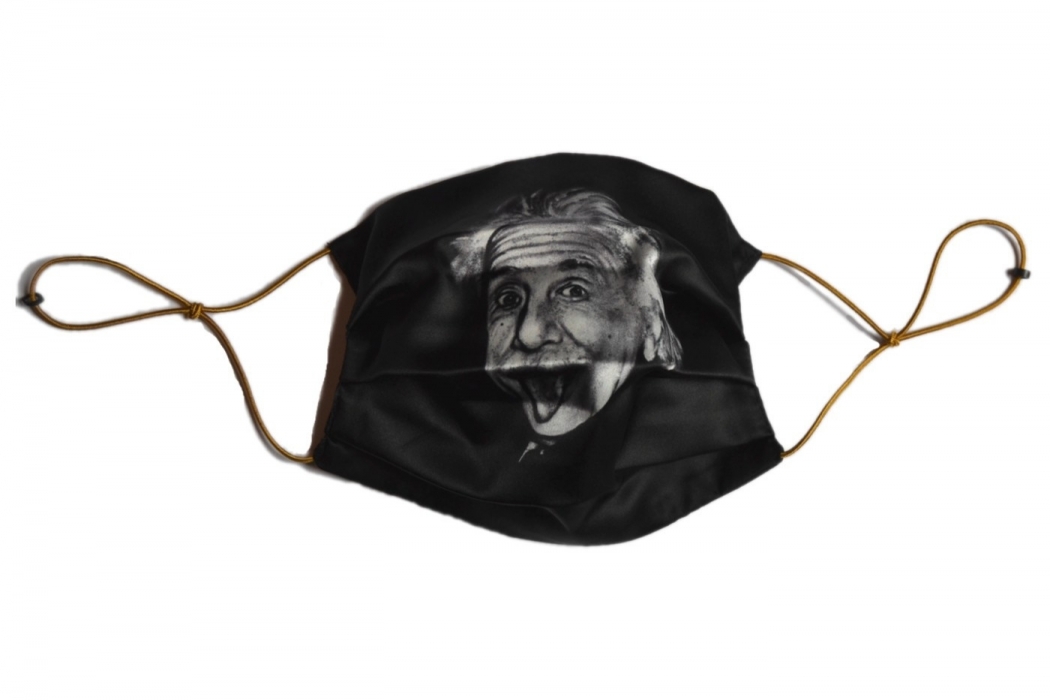Mascherina stampa Albert Einstein