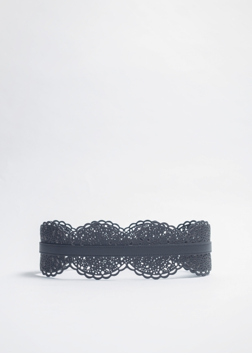 Leather Waist Belt | Black