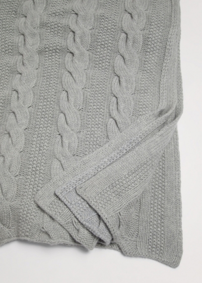 Coperta-tricot-in-puro-cashmere-grigia