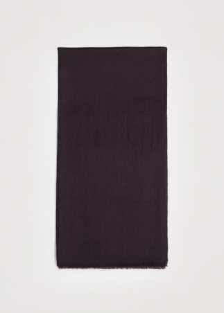 Dark Burgundy Cashmere Stole