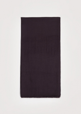 Dark Burgundy Cashmere Stole