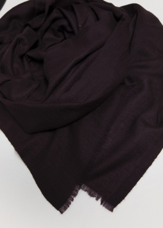 Dark Burgundy Cashmere Stole