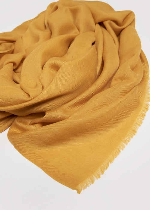 Mustard Cashmere Stole