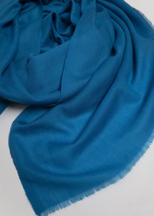 Turquoise Cashmere Stole