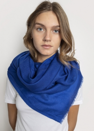 Stola-in-Cashmere-Blu-Elettrico