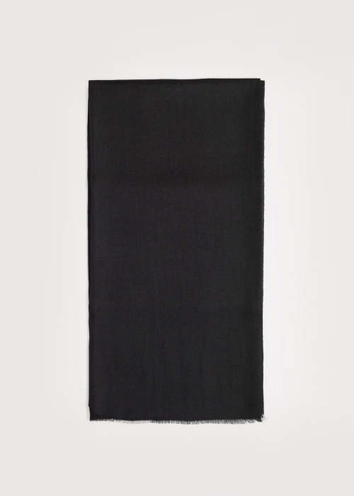 Black Cashmere Stole