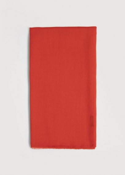 Stola-in-Cashmere-Rosso-Aranciato