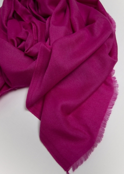 Cyclamen Cashmere Stole