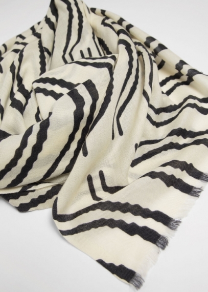 Tiger Cashmere Stole