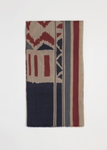 Dark Sakalawa Cashmere Stole