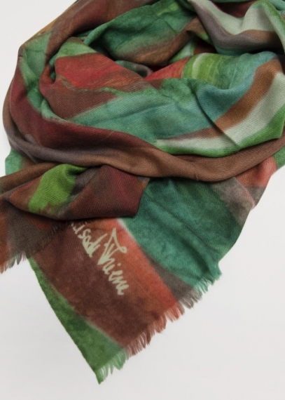 Autumn Painting Cashmere Stole