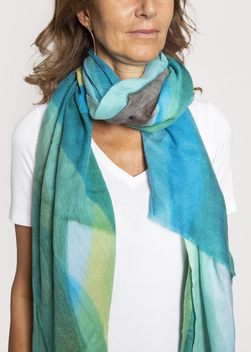 Siena Painting Cashmere Stole