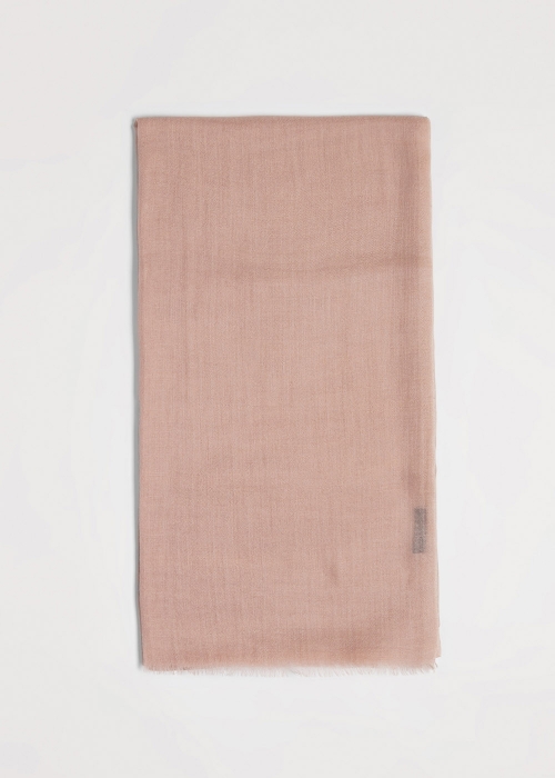 Pale Pink Light Cashmere Stole