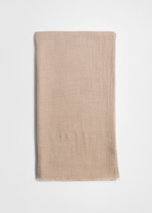 Beige Light Cashmere Stole