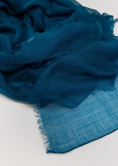 Teal Ultralight Cashmere Stole
