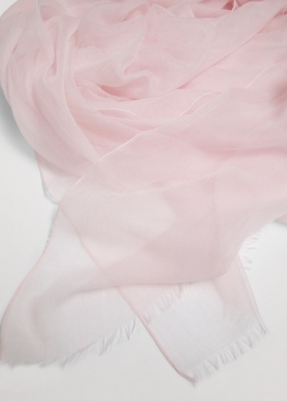 Stola rosa cipria elegante cashmere