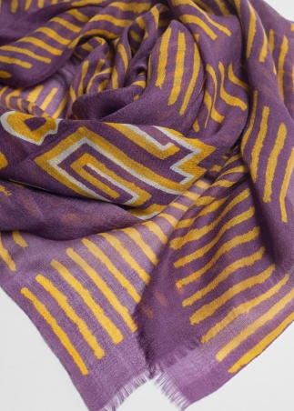 Purple Tribe Light Cashmere Stole