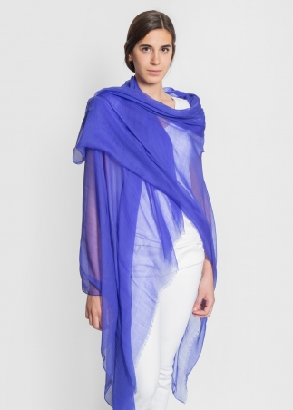 Purple Ultralight Cashmere Stole