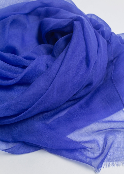 Ultralight cashmere stole - Purple