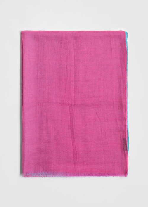 Ultralight cashmere stole - Nuanced Pink and...