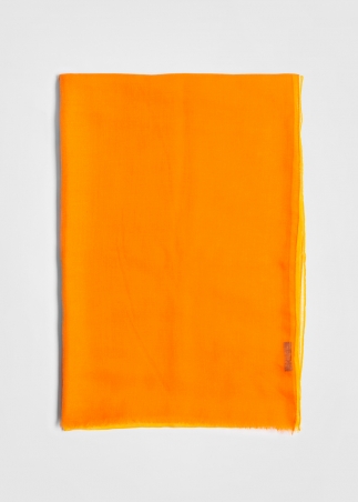 stola cashmere elegante arancio