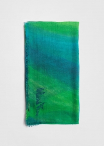 Emerald Green Light Cashmere Stole