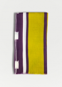 Stola in cashmere Ikat Vinaccia
