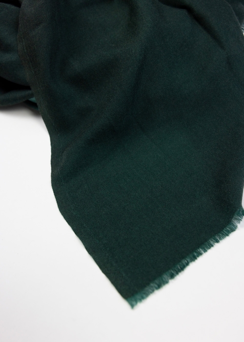 Bottle Green Cashmere Stole