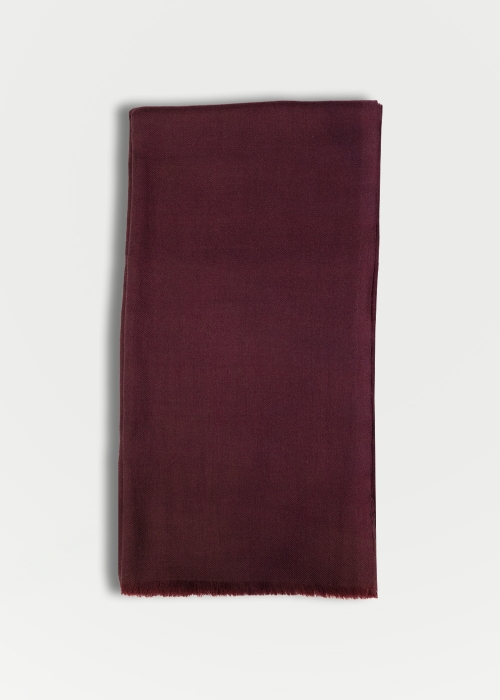 Sciarpa cashmere bordeaux | Stole in cashmere Toosh