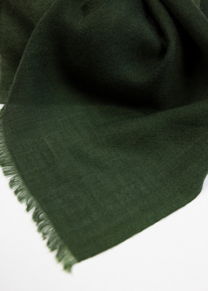 Sciarpa cashmere grande verde