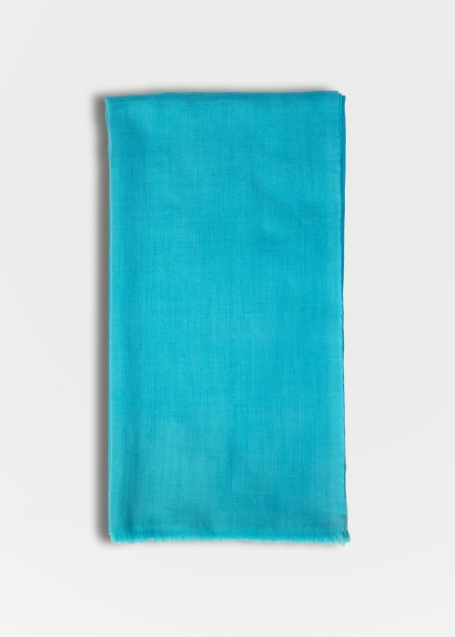 Turquoise Cashmere Stole