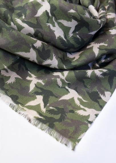 Camouflage scarf cashmere and silk man scarves
