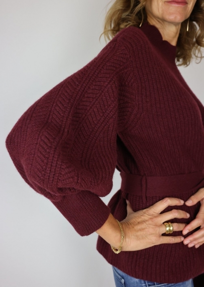 Heavy cashmere women sweater | Toosh cashmere elegant knitwear