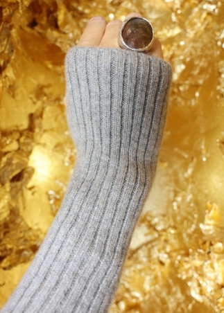 Manicotti cashmere donna | Toosh guanti cashmere senza dita