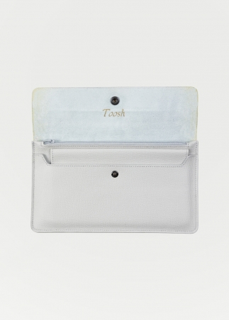 Travel Document Holder Set silver