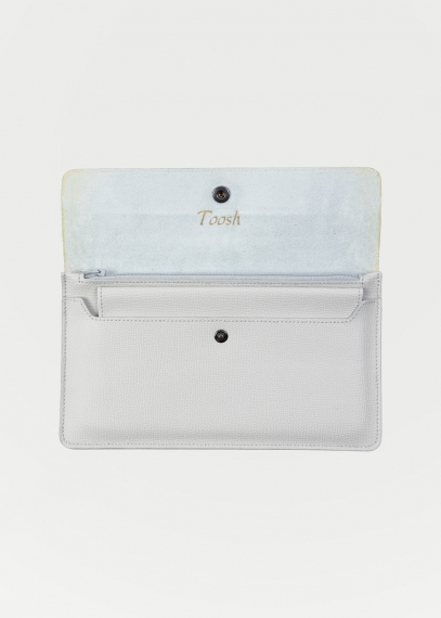 Travel Document Holder Set silver
