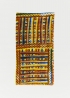Multicolor Stripes and Pois Light Cashmere Stole