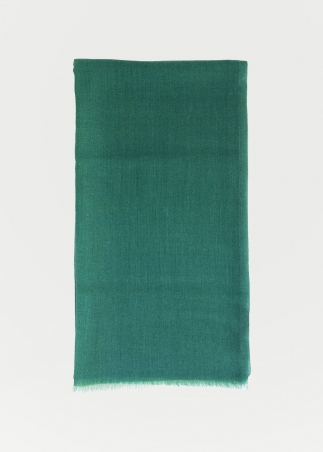 Nuanced Green Light Cashmere Stole