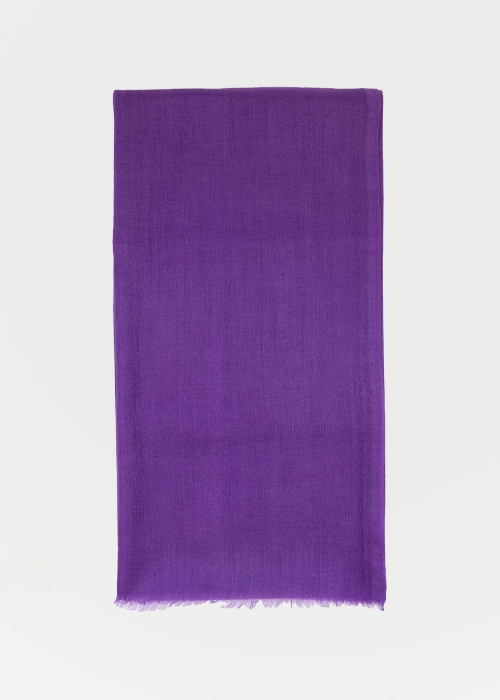 Light Cashmere Stole Violet