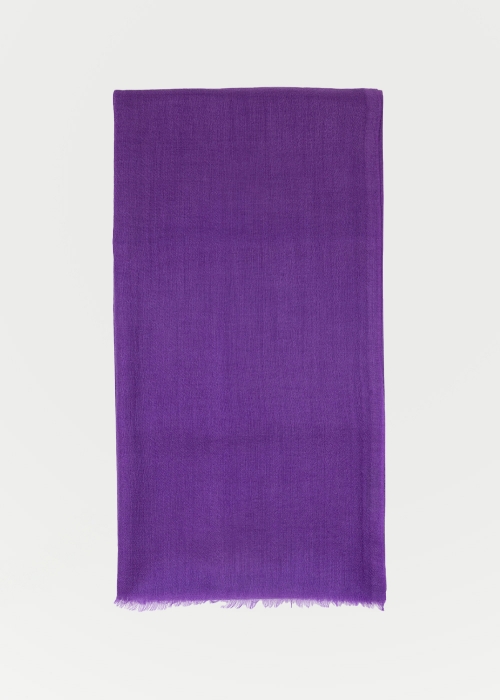 Stola in cashmere light viola