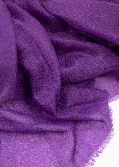 Light Cashmere Stole Violet