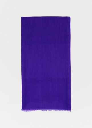 Stola in cashmere light viola scuro