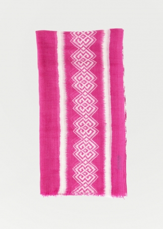 Light Cashmere Stole Celebs Fuchsia