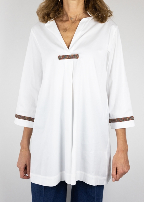 Egitto Shirt With Trims
