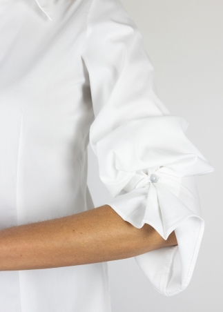 White Cotton Ninfea Shirt