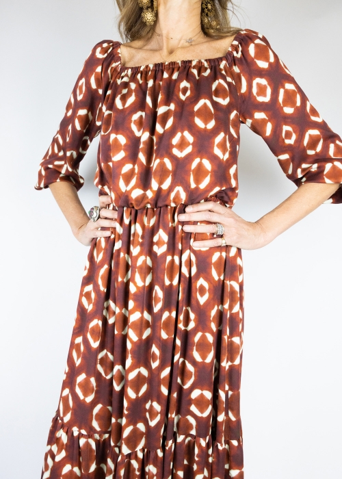 Rust Koby Dress
