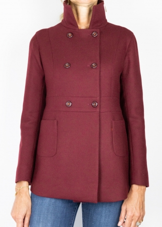 Michela Wool Jacket Bordeaux