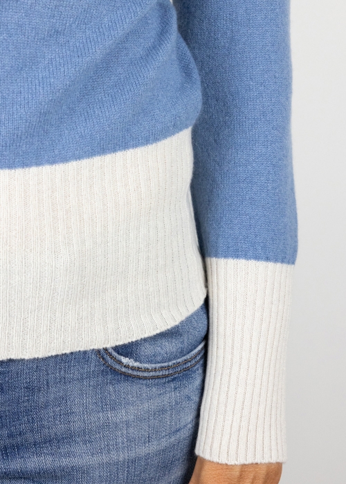 Denim and Steam Feather Sweater