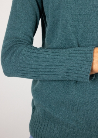 Green Elena Semiover Turtleneck