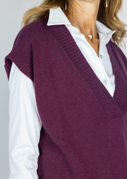 Shiraz Cashmere Vest